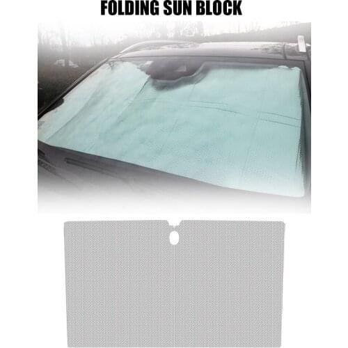 Universal 1PC Car Sun Shade Sunshade Cover Window Windshield Auto Folding Front Windscreen Covers Sun Protection Car Accessories