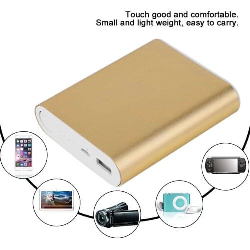 1PC Large Capacity USB External Backup Battery Charger 4*18650 Battery Power Bank Case For Phones Charging
