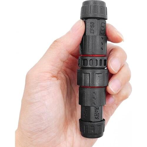 Waterproof Connector 20A Aviation Plug New Energy 2 3 4 5 6 7 8 9 10 Pin Cable Wire Connectors for Cars Outdoor Led Lights