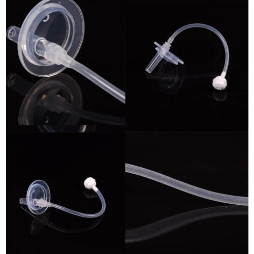 Magic Baby Wide Mouth Automatic Feeding Bottle Straw with Straw Set