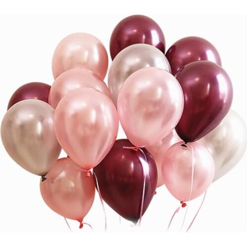 12inch 10inch Lemon yellow balloon Pearly retro color Latex Balloons Wedding Decorations Matte Helium Globos Birthday Party Deco