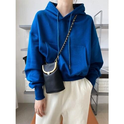 High Quality Woman Sweatshirt Long Sleeve Hooded Hoody Female Hoodies Womens Winter Tops
