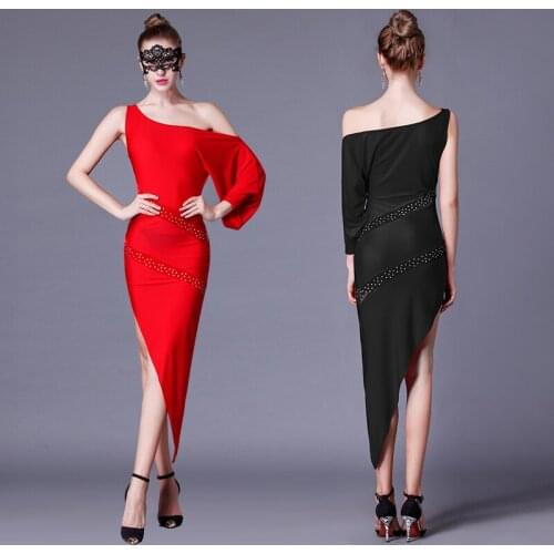 Adult Latin Dance Dress woman 2018 New Costume Samba Latin Ballroom Costume Tango Dance Dresses Salsa Dance Clothes For Women