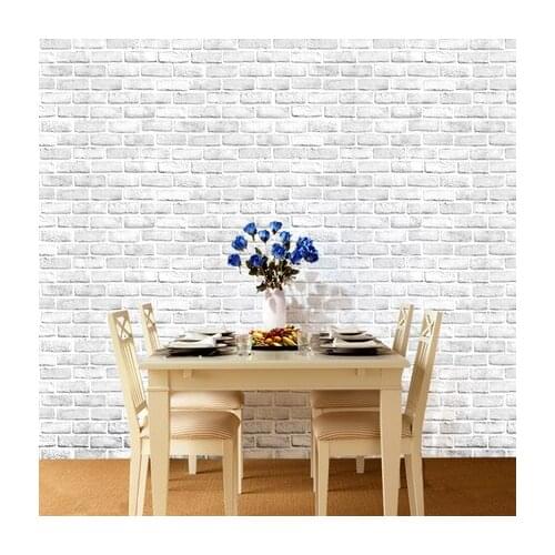 0.45*10m Brick Wall Stickers Big Self Adhesive Panel Brick 3d Wall Wallpaper Teenager Living Room Bar Bed Room Decor Aesthetic