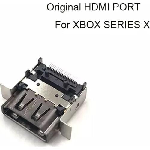 10PCS Original for XBOXONE SX HDMI-Compatible Port Socket Interface for Microsoft Xbox Series X HDMI-Compatible Port Connector
