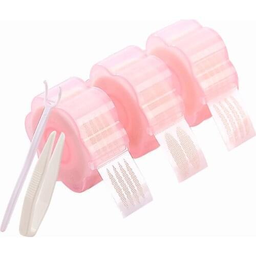360pcs S/L Makeup Clear Beige Eyelid Stripe Big Eyes Decoration Sticker Double Fold Thin Eyelid Tape Beauty Makeup Tools