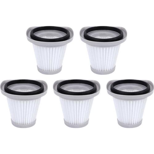 5pcs Vacuum Cleaner Filter Accessories Replacement Fit for Midea SC861 SC861A Vacuum Cleaner Parts