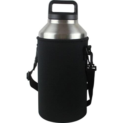 Behokic Water Bottle Bag Case Holder Carrier Sleeve Covers Insulated Bag Pouch Holder with Strap for Yeti Bottle 18/36/ 64 oz