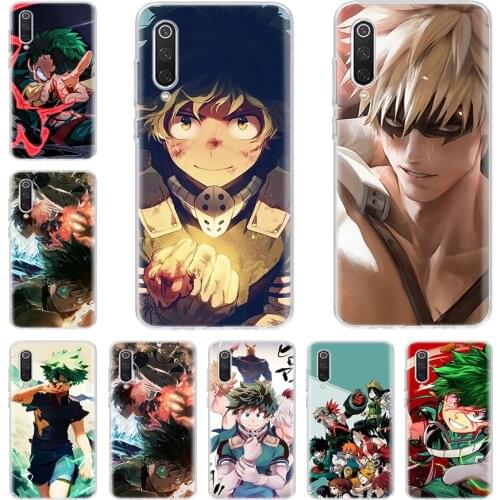 Anime My Hero Academia Phone Case For Xiaomi Redmi Note 10 9S 8T 9 8 7 6 5 Pro S2 9C 9A 8A 7A 6A 5A K30 K20 Cover