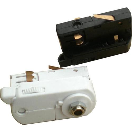 Four Line Track Head PC Flame Retardant 4-wire LED Track Light Lamp Europe EU Guide Headlight Kit