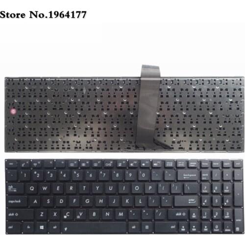 US For ASUS K56 K56C K56CA A56 K56CB S500 S550C S500CB S56 R505C R510L A550 Y581 X552 Laptop Keyboard English Black New