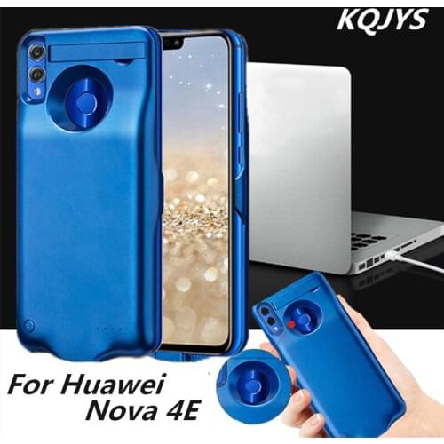 KQJYS Portable PowerBack Battery Charger Cases For Huawei Nova 4E External Backup Battery Charging Case For Nova 4E Battery Case