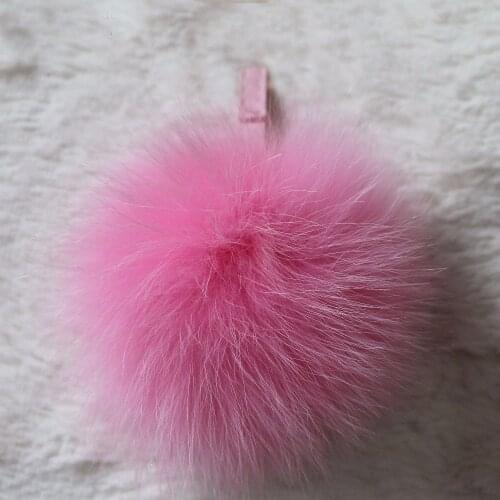 Linhaoshengyue 2017 New Fashion Real Fur Fox Fur Ball Fur Decorate Fur Jewelry Pendant Freeshipping Diameter 10cm