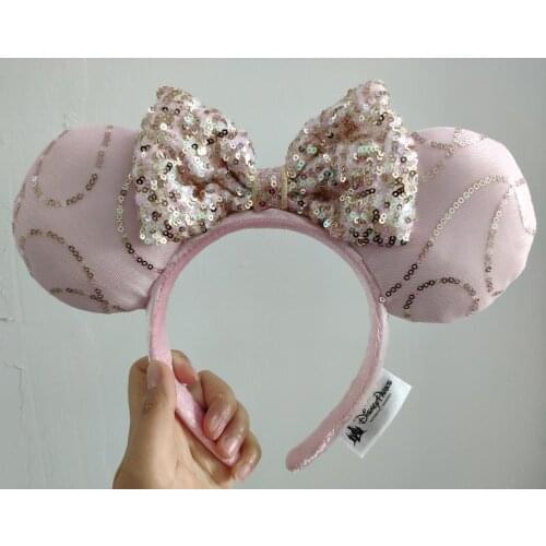 Disney Parks Best Day Ever Pink Minnie Ears Headband Bow 2019 new gift