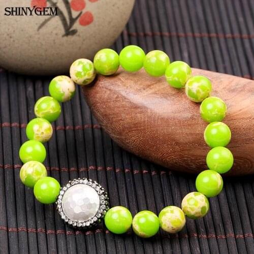 SHINYGEM White Bracelets