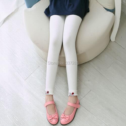Cute girls new warmer High density leggings fashion lovely mickey baby girls pants for child warm cotton leggings for girls