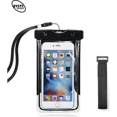 Waterresistant Bag Smartphone Transparent Waterproof Case 5 6 6.5 inch Underwater Shooting Phone Cover For Huawei iPhone Samsung