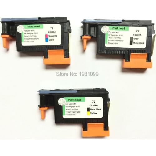 YOTAT Remanufactured 72 print head For HP72 printhead for HP Designjet T610/T620/T770/T790/T1100/T1120/T1200/T1300/T2300