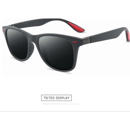 High Quality Classic Polarized Square Glasses Sunglasses 2019 Cheap Promotion