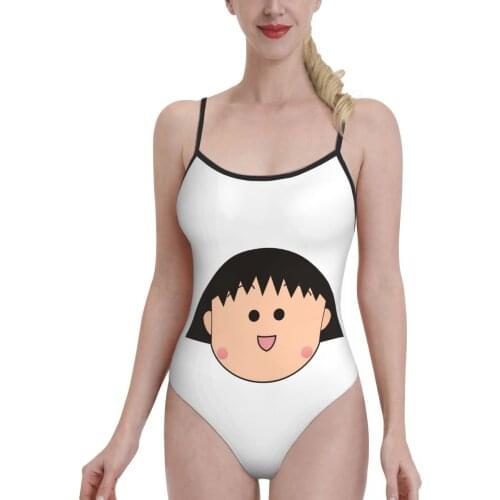 Women 2021 sexy Bikinis Maruko Women Swimsuit One-Piece Bikini Japanese Anime Chibi Women Beach wear