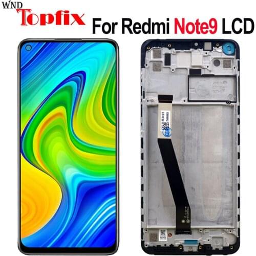 6.39" For Xiaomi Redmi Note 9 LCD Display Touch Screen Digitizer Assembly For Redmi 10X 4G Lcd Note 9 display Replacement Parts