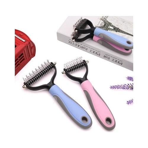 2pcs/lot Pet open knot comb, pet comb, pet hairdressing tools