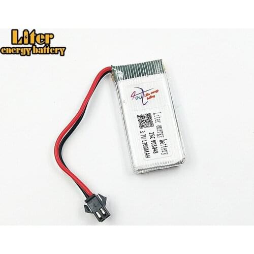 3.7V 1300mAH Lipo Battery For Remote Control Helicopter batteries 3.7V 1300mah lipo battery SM plug Li-po battery 903048 25c