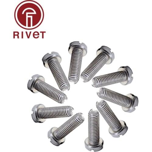 304 A2-70 GB65 DIN EN ISO 1207 A2-70 M2 M2.5 M3 Stainless Steel Slotted Cap Slot Column Round Cheese Head Screw 20/50/100 pcs