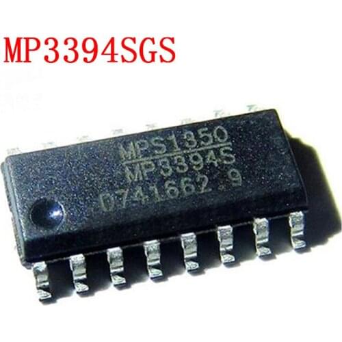 5pcs/lot MP3394ES-LF-Z MP3394ES SOP-16 = MP3394 MP3394SGS MP3394S MP3394 SMD