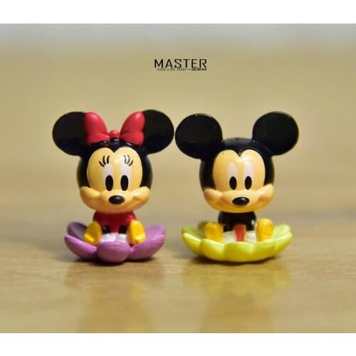 50piece 3cm High quality small size Disney Mickey Mini ornaments DIY ornaments