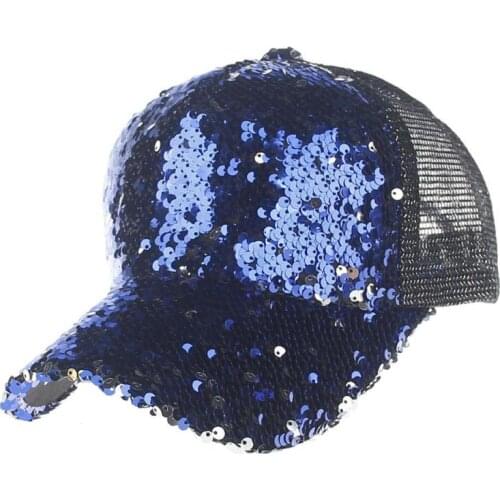 Glitter Dot Quick-dry Summer Baseball Caps For Women Girls Network Hat Snapback Adjustable Leisure Outdoor Sport Sunhats Teenyoo