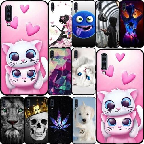 Cover For Samsung Galaxy A70 Case Silicone Protective Back Printed Case For Samsung Galaxy A70 Cover A 70 A705 SM-A705F/DS Case