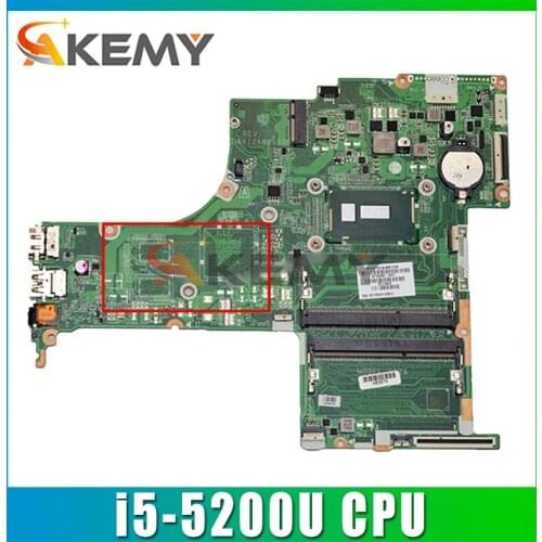 For HP Pavilion 17-g101dx 17-G Laptop Motherboard 809318-601 809318-001 With i5-5200u CPU DAX12AMB6D0 MB 100% Tested Fast Ship