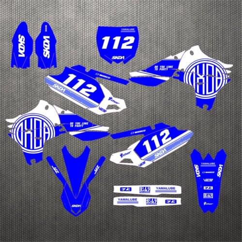 For YAMAHA YZ 450F Motorcycle 3M Decals Stickers Backgrounds Graphics kits For YAMAHA YZF450 YZ450F 2010 2011 2012 2013 YZF 450