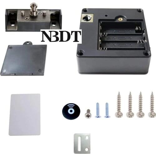 Electronic Hidden Conceal RFID Cupboard Cabinet Door Drawer Lock With 1 Card