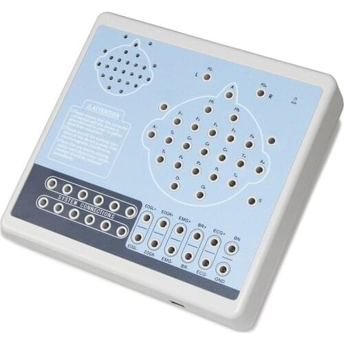 Medical Diagnostic KT88-1018 16-channel EEG and 2-channel ECG Digital Brain Electric Activity Mapping eeg machine