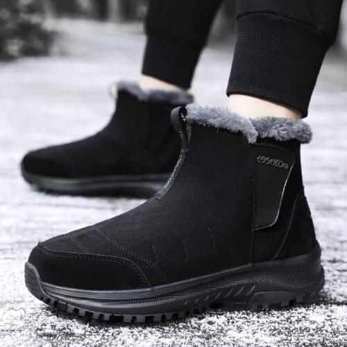 Mens And Womens Winter Sports Shoes Fashion Snow Boots 2020 Winter New Fashion Sports Shoes Ankle Warm Cotton Boots