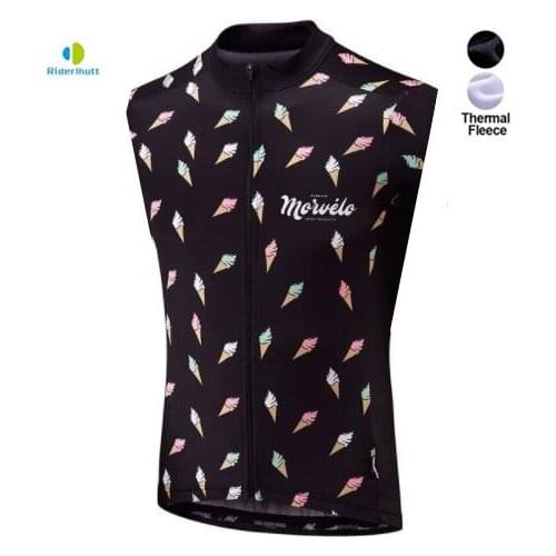 17 styles Morvelo Winter Thermal thermal Cycling Vest Men Warm sleeveless jersey Fleece Cycling jerseys Bike Clothing vests