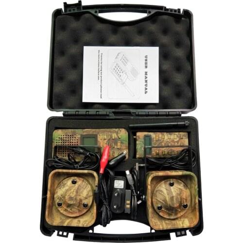 Outdoor Bird Decoy with 14 Keys Remote Control Duck Hunting Goose Decoys Bird Caller Speaker Player