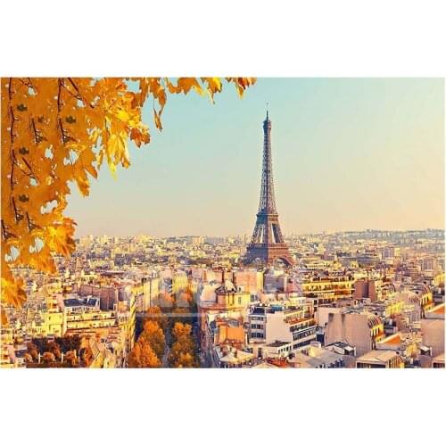 Large 5D diamond drawing The Tower of Paris diamond art kit DIY full drill embroidery Mosaic home wall decorative art