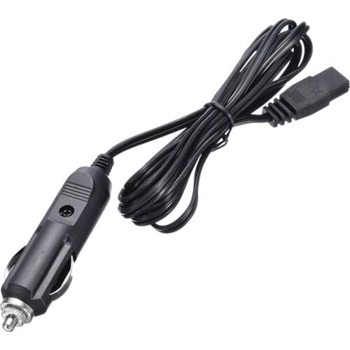 Newest 2M DC 12V 2 Pin Car Cooler Box Mini Fridge Connection Power Cable Plug Suitable for All Cars