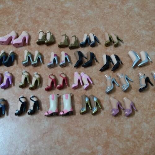 The Shoes for Bratz 28cm Doll Shoes Boots High-heeled Shoes Play House Toy Make Up Toy Gift for Girl