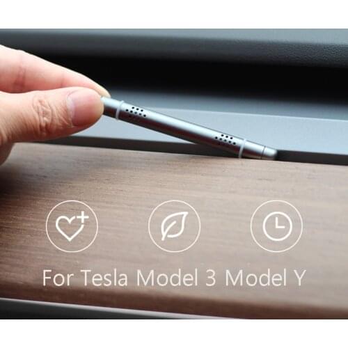 Car Air Freshener For Tesla Model 3 Y Flavoring Hidden Perfume Supplies Fragrance DIY Cars Accessories Interior Outlet Perfumes