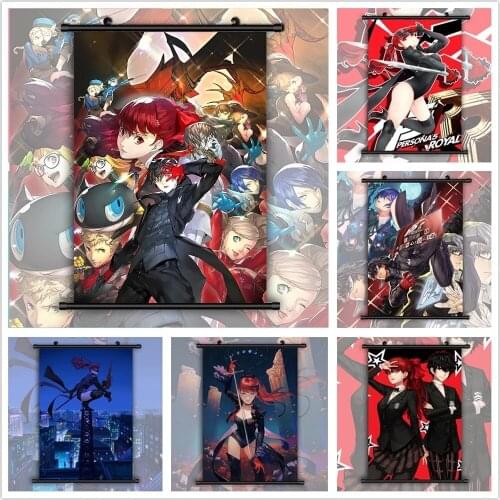 Poster Canvas Persona 5 the Royal Yoshizawa Kasumi Print Painting Wall Art Picture Home Decoration Mural Plastic Hanging Scrolls