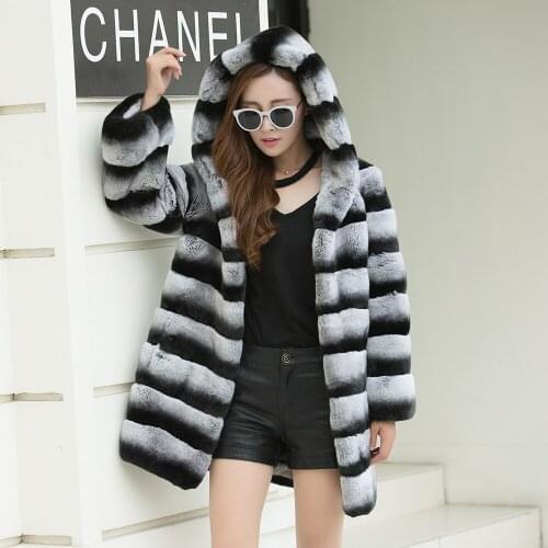 QGREALFUR Women's Coats