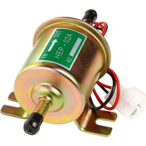 Universal 12V Fuel Pump HEP-02A Electric Gas Low Pressure Crude Oil Pump