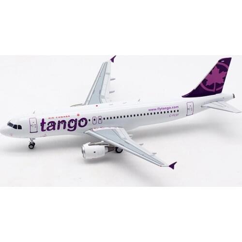 1/200 Scale A320 C-FLSF Tango Air Canada Airline Metal Diecast Aircraft 320 Plane Model Airplanes Collection Display Model Toy