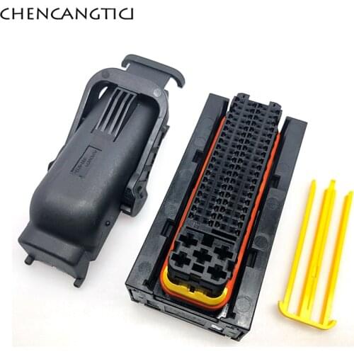 1 Set TE AMP TYCO 81Pin Way Automotive ECU Connector Ignition Wire Harness Socket Plug Without Terminal Seal 1473247-1 1473244-1