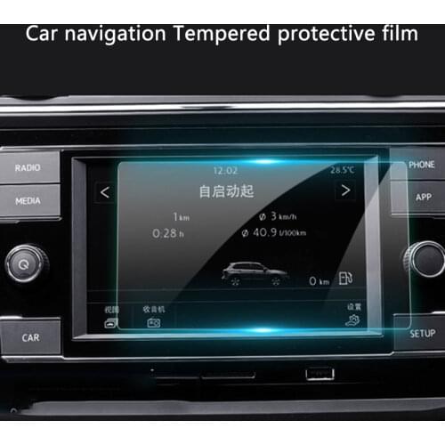 Car Accessories DVD navigation screen display glass protective tempered film For Geely Boyue