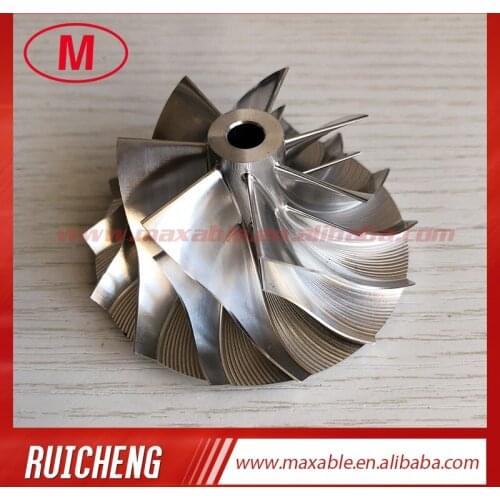 TD05H 16G 49178-01560 48.30/68.01mm 7+7 blades performance high blade height Turbo Billet/milling/Aluminum 2618 compressor wheel